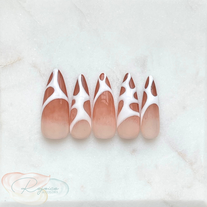 Stuck on Ombre · Nude Ombre · Press on Nails